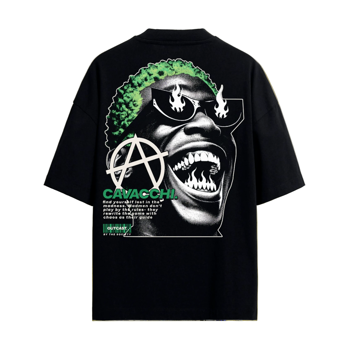 T-shirt Afro Green