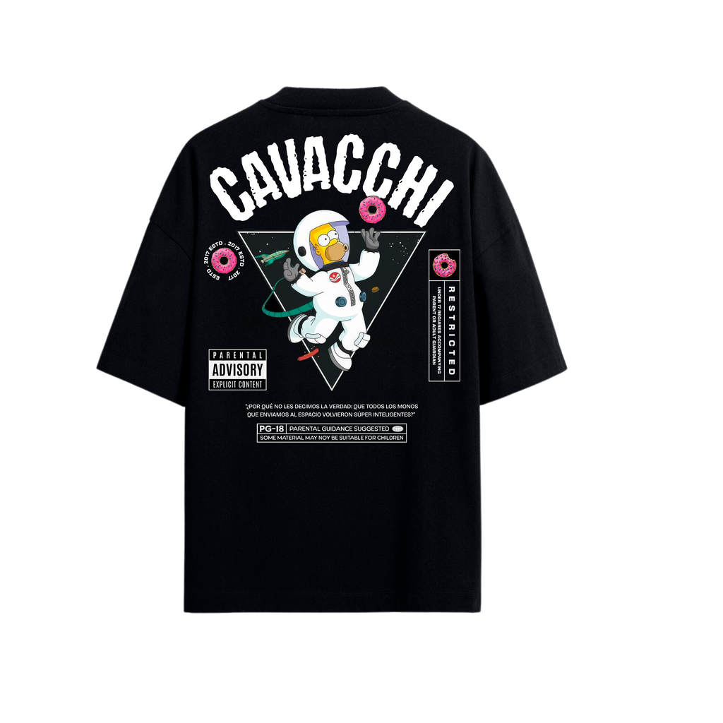 Camiseta Homero en el Espacio